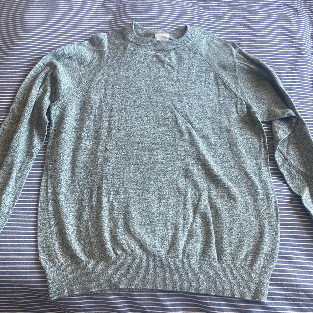 Grayish Teal H&M Crewneck Sweater M